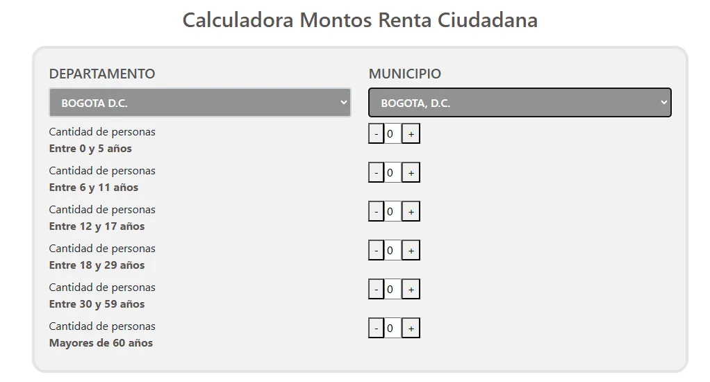 ¿Cuánto Recibirá de Renta Ciudadana en Noviembre 2024? Use la Calculadora DPS