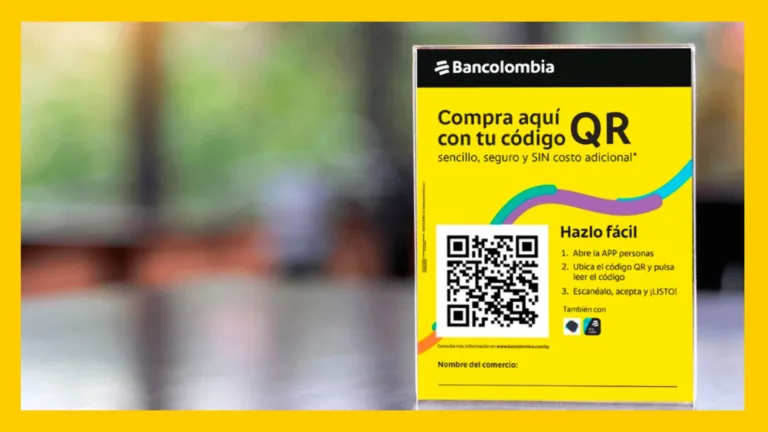 Bancolombia dice adiós al QR amarillo: descubre el cambio