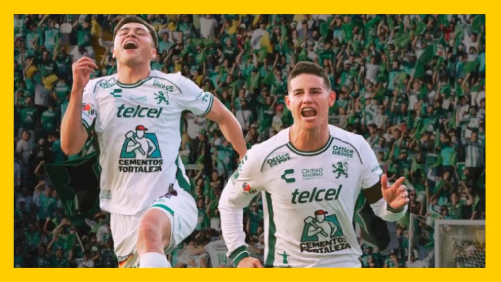 Así fue el primer golazo de James Rodríguez con el Club León