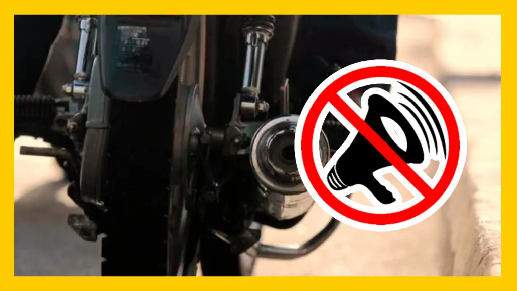 Las motos ruidosas podrían ser sancionadas gracias a la ley contra el ruido