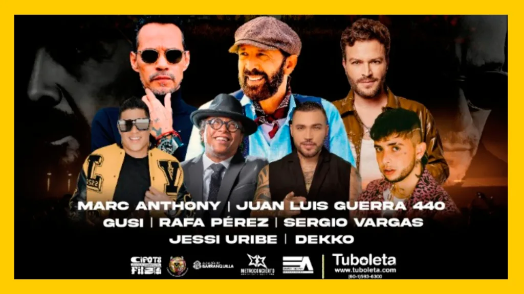 Metroconcierto de Carnaval 2025: La celebración musical del año