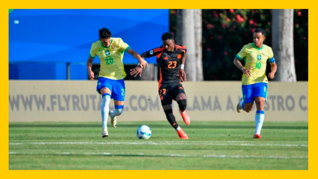 Colombia ilusiona en el Sudamericano Sub-20 tras vencer a Brasil