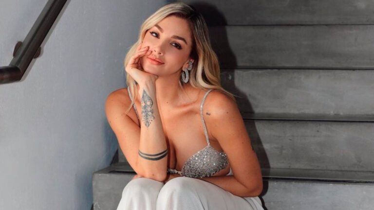 Toda una futbolera: Así se veía Melina Ramírez como presentadora de deportes