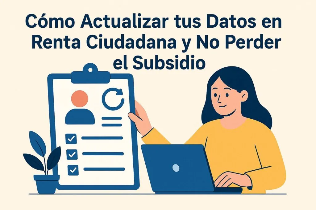 Cómo Actualizar tus Datos en Renta Ciudadana y No Perder el Subsidio