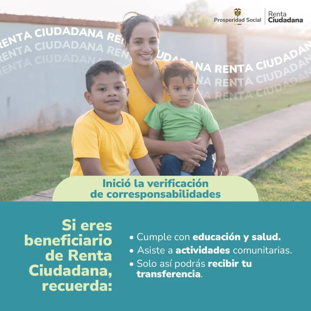 requisitos renta ciudadana,verificación prosperidad social,corresponsabilidades programa social