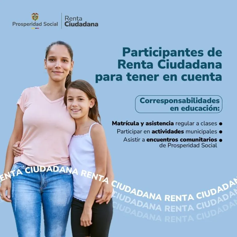 requisitos renta ciudadana,verificación prosperidad social,corresponsabilidades programa social