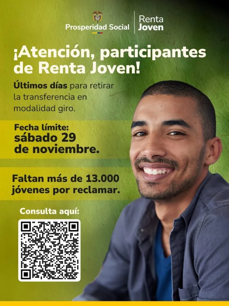 Renta Joven: últimos días para retirar la transferencia