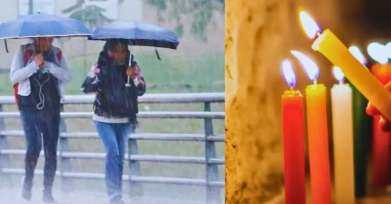 Día de las velitas: IDEAM reveló dónde lloverá el 7 de diciembre