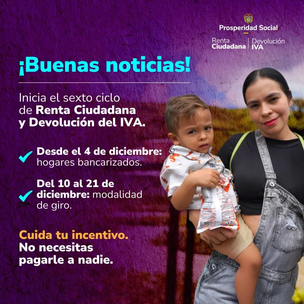 Prosperidad Social inicia sexto ciclo de transferencias