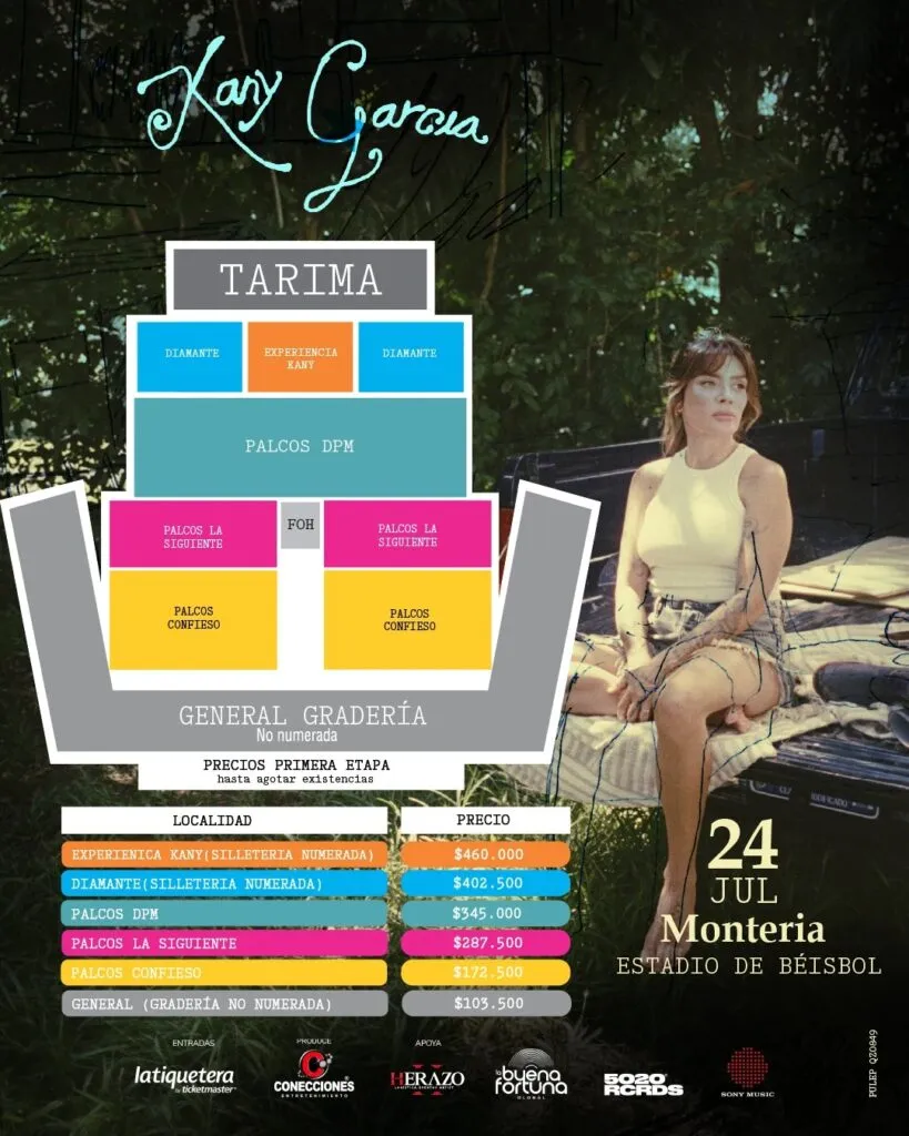 Kany García en Montería: concierto confirmado en 2026