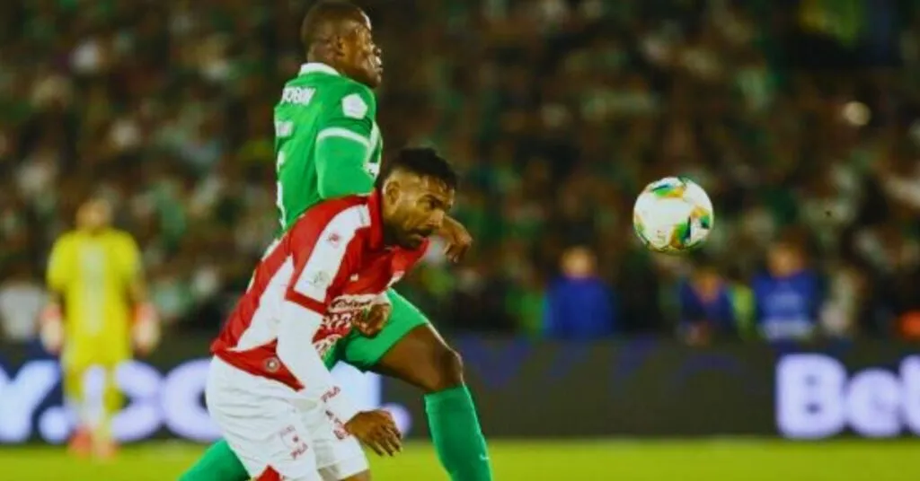 Santa Fe 1-2 Nacional por Liga Colombiana