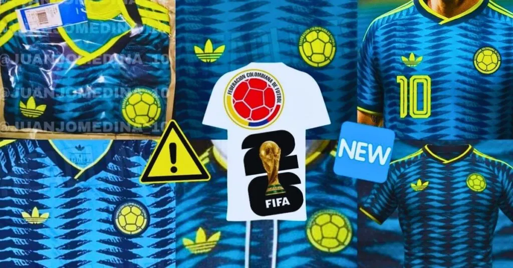 Camiseta suplente de Colombia para el Mundial 2026: así sería