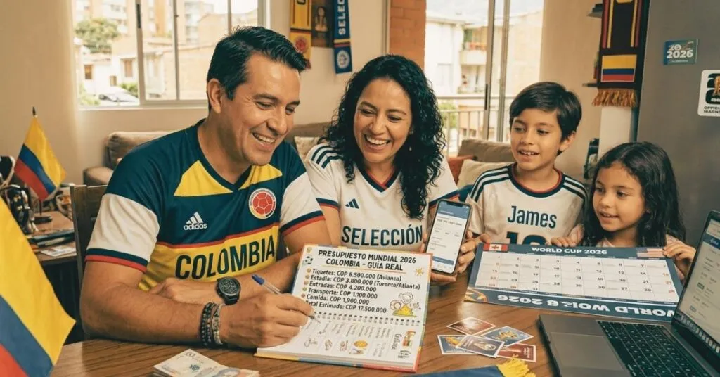 Cuánto cuesta ir al Mundial de Fútbol 2026 desde Colombia: guía real de presupuesto