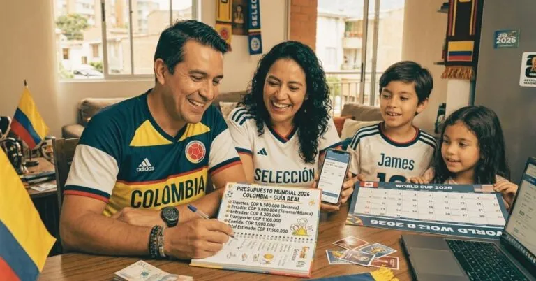 Cuánto cuesta ir al Mundial de Fútbol 2026 desde Colombia: guía real de presupuesto