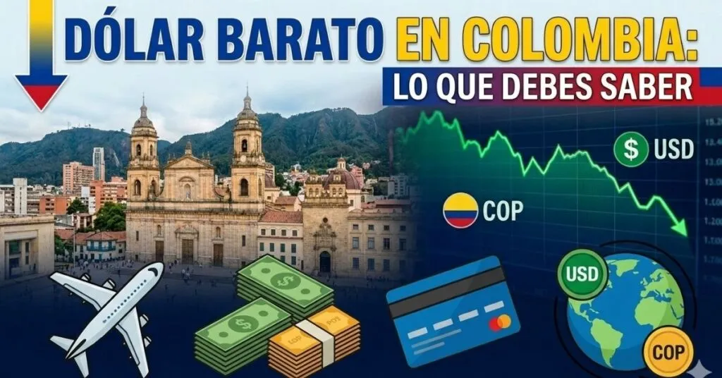 Dólar barato en Colombia: 4 cosas que puedes hacer para aprovecharlo