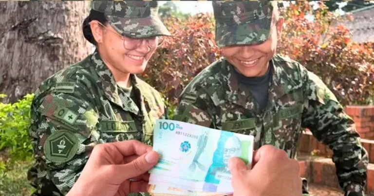 ¿Cuánto gana un soldado profesional en Colombia 2026?