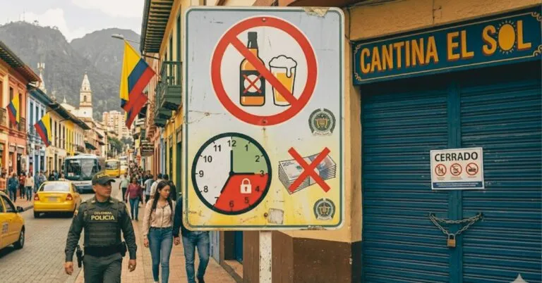 Ley seca en Colombia 2026: horarios, multas y restricciones