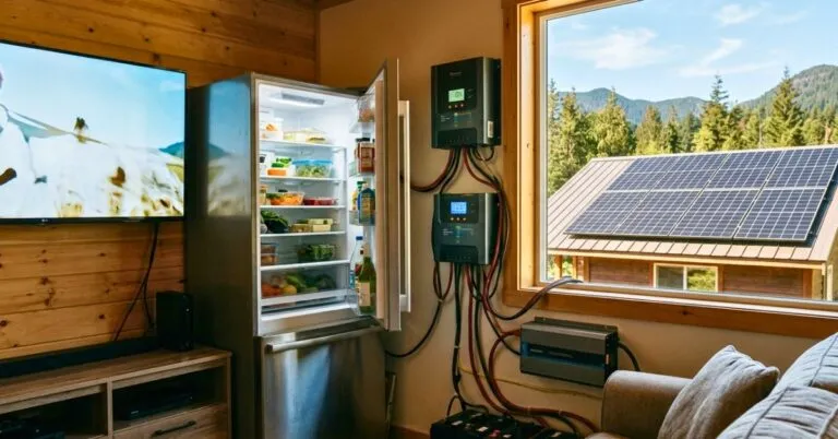 ¿Cuántos paneles solares necesita para TV y nevera?