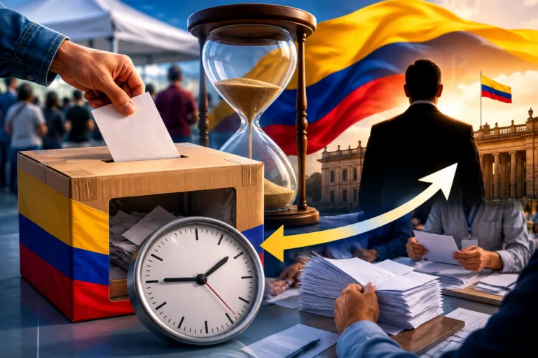 ¿Cuánto dura el escrutinio en Colombia y cuándo habrá presidente oficial