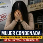 Condenan a mujer por falsificar incapacidad de Salud Total