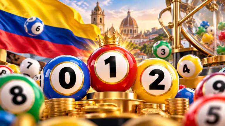Números de lotería más repetidos en Colombia durante enero y febrero de 2026