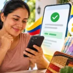 Beneficiaria consulta el giro de Renta Ciudadana y verifica su estado