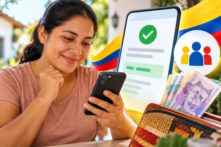 Beneficiaria consulta el giro de Renta Ciudadana y verifica su estado